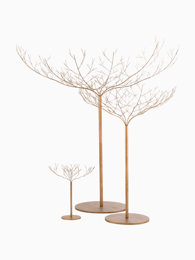 Albero in Metallo e Oro