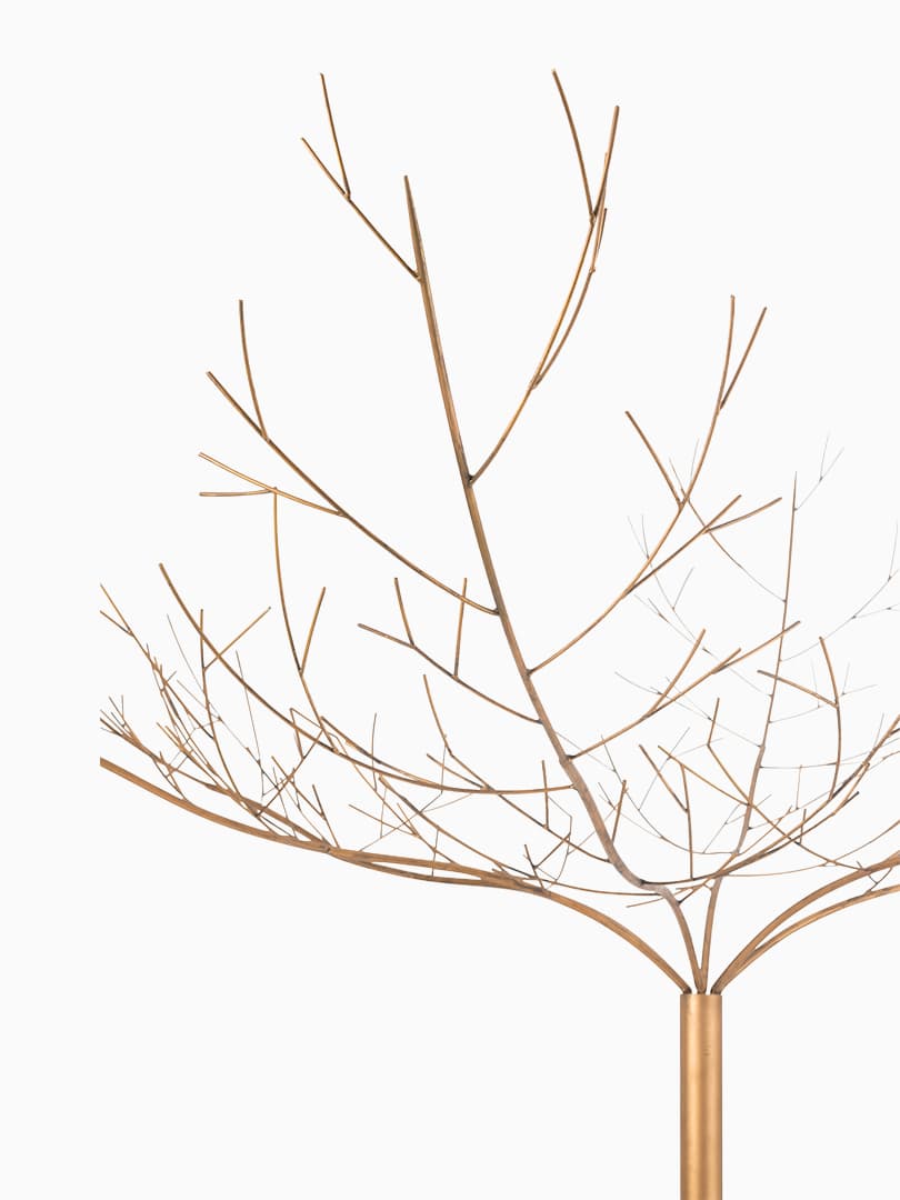 Albero in Metallo e Oro