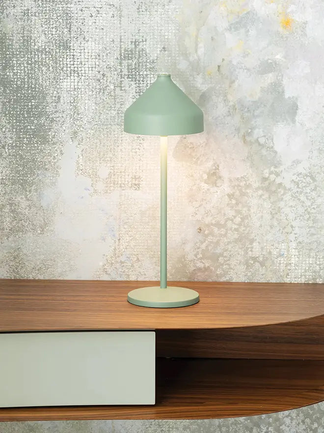 Amelie lampada da tavolo colore Verde foglia