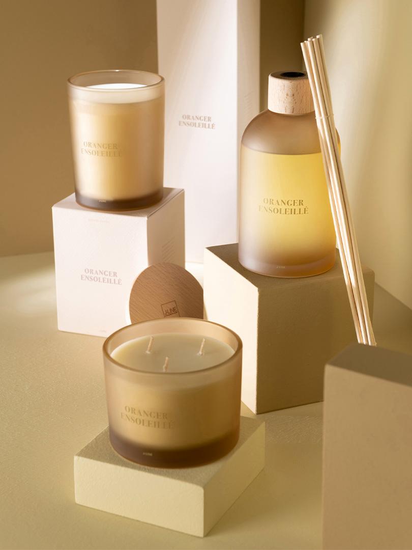 Candela Profumata Accords Essentiels Oranger Ensoleille 38ore