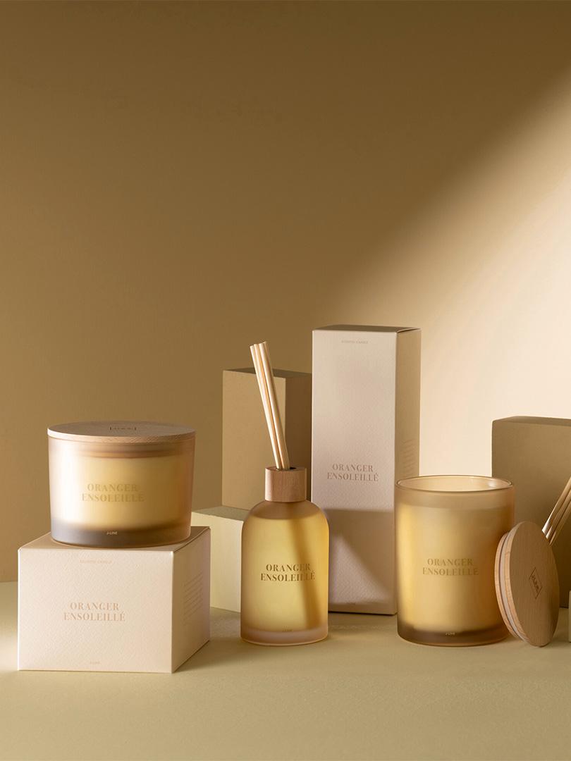 Candela Profumata Accords Essentiels Oranger Ensoleille 38ore