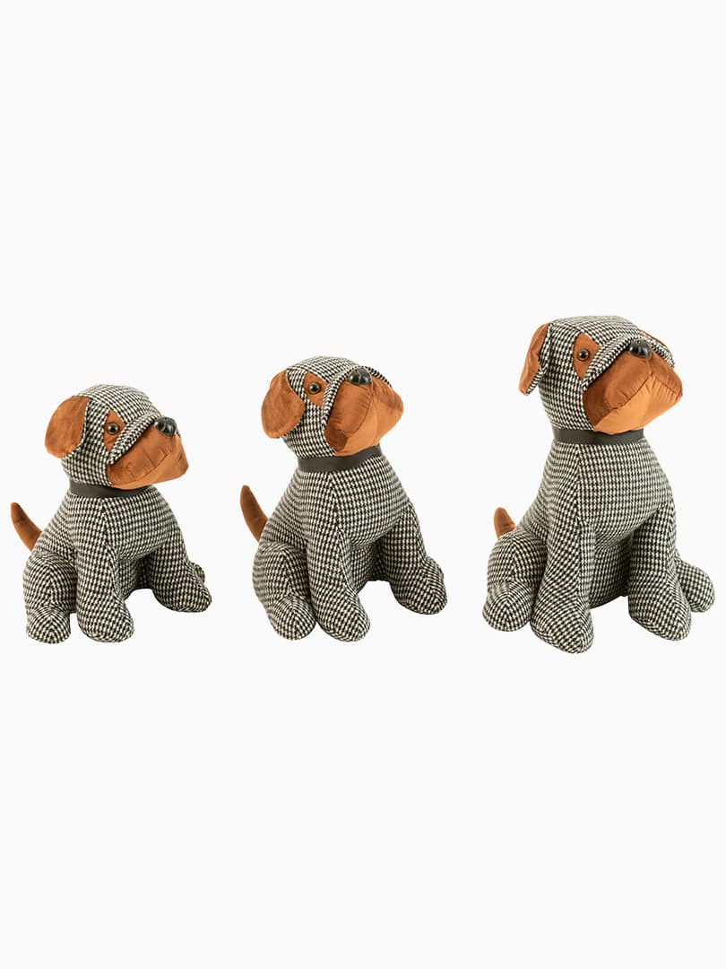 Cane Fermaporta in Tessuto