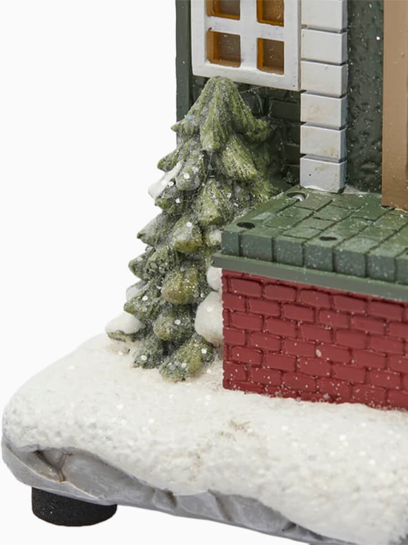 Casetta Natalizia con Musica e Luci LED