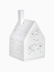 Casetta Portacandele in Porcellana