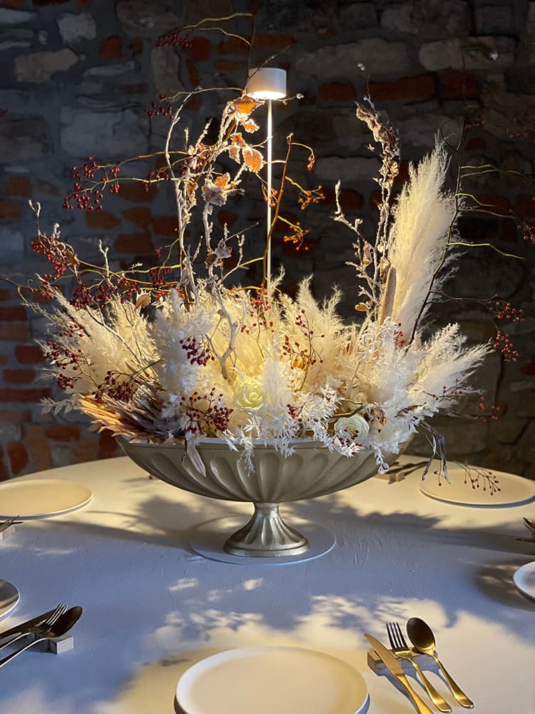 Boutique dei Fiori composizione tavola