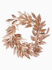 Corona Lauro Olis Glitterato Oro