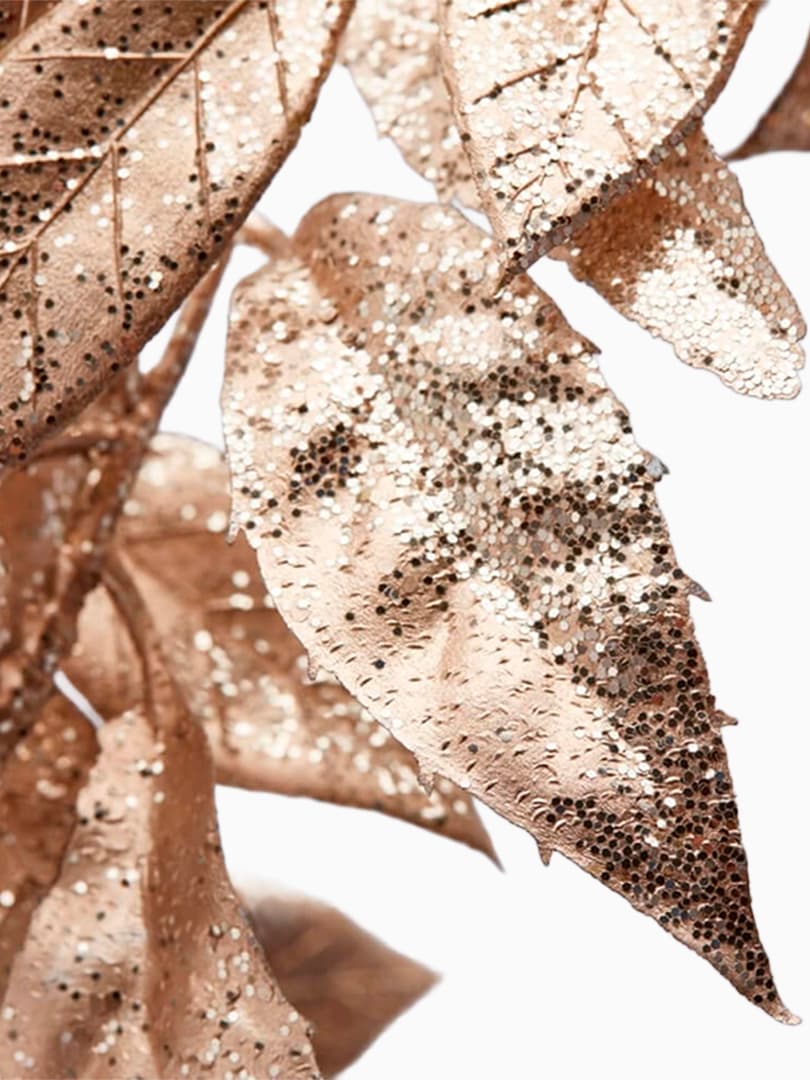 Corona Lauro Olis Glitterato Oro