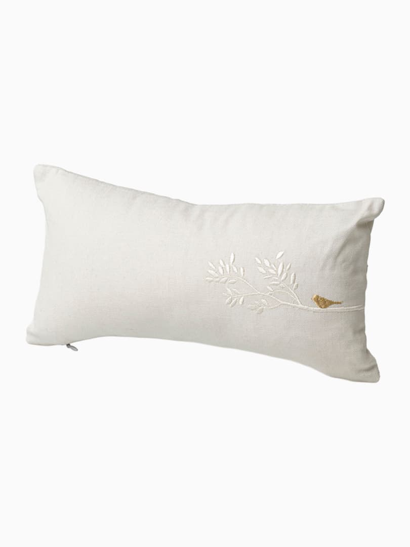 Cuscino in Cotone con Ricami