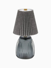 Lampada da Tavolo Plisse colore Grigio
