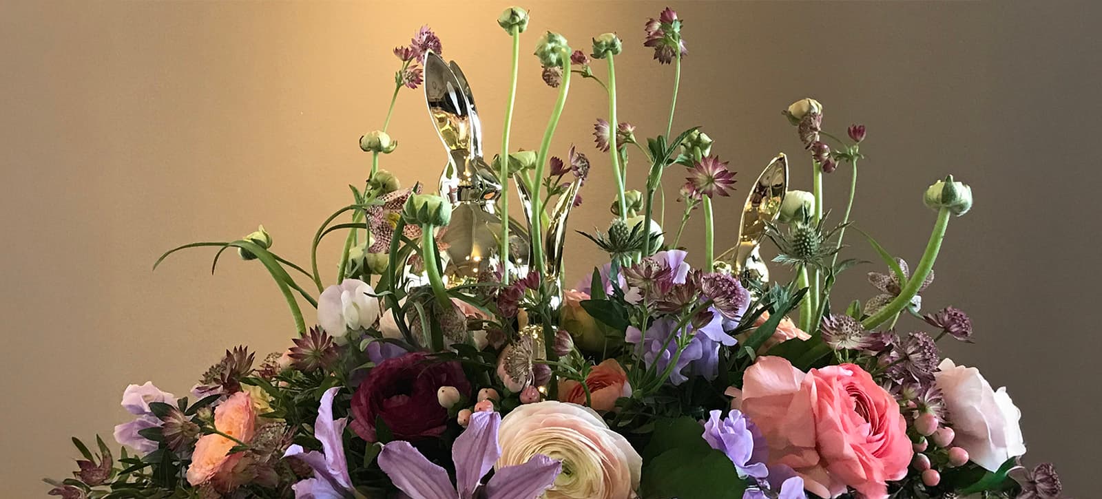 Erico Castelli composizione floreale