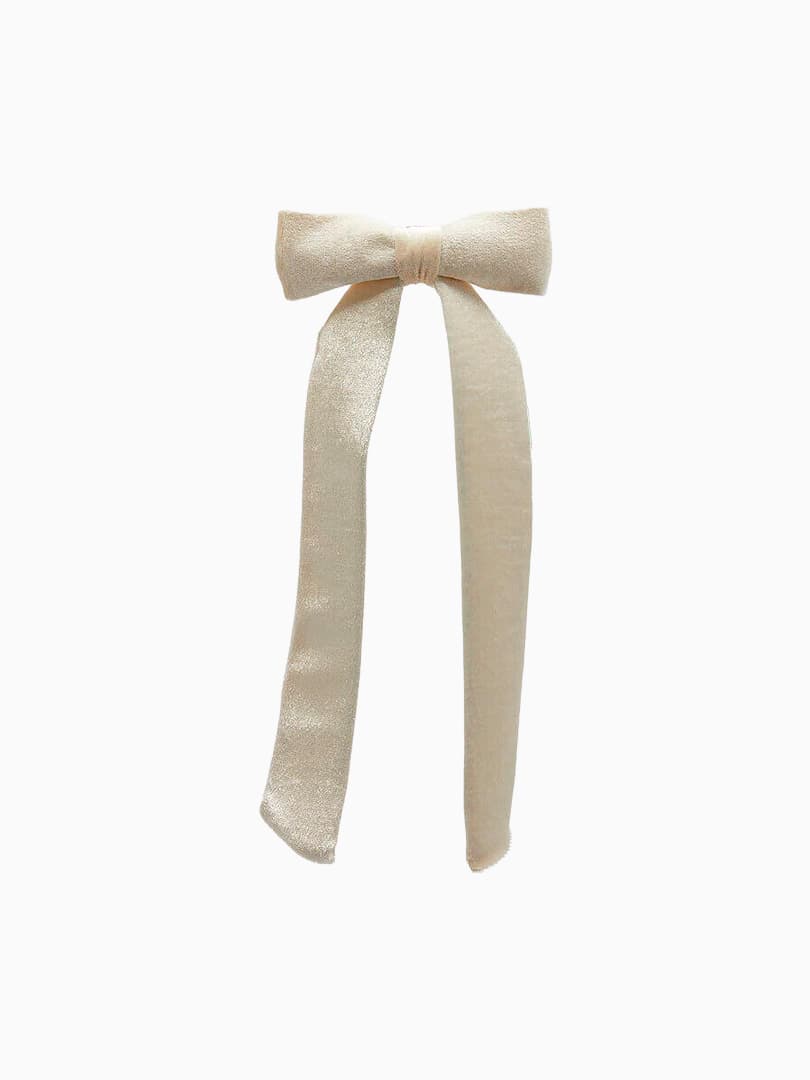 Fiocco in Velluto Avorio