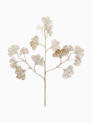 Foglia di Ginkgo Olis Oro Glitterata