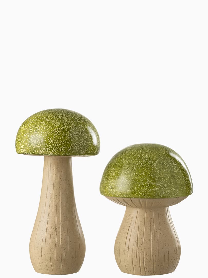 Funghi da Esterno Verde Set da 2 unità