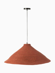 Lampadario Giunco di Mare Terracotta