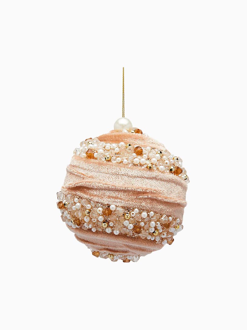 Pallina di Natale con Perle