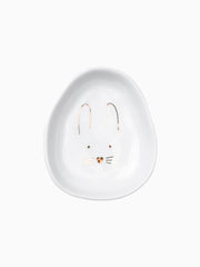 Piatto in Porcellana Musino di Coniglio