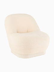 Poltroncina Teddy Bouclé Bianco