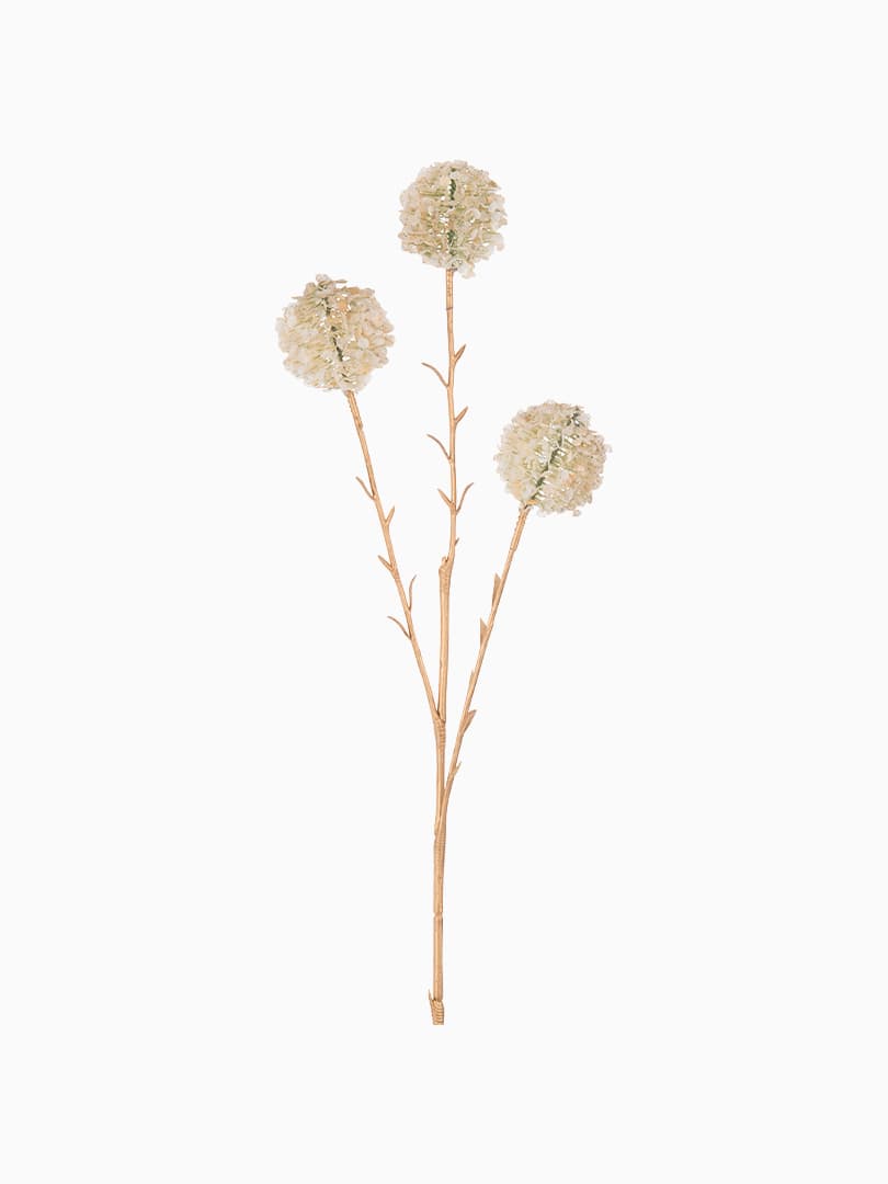 Ramo 3 Fiori Pompons