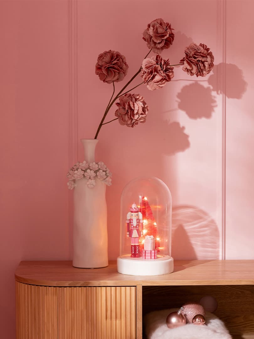 Ramo Fiore 5 Pompon Eva Rosa Nude