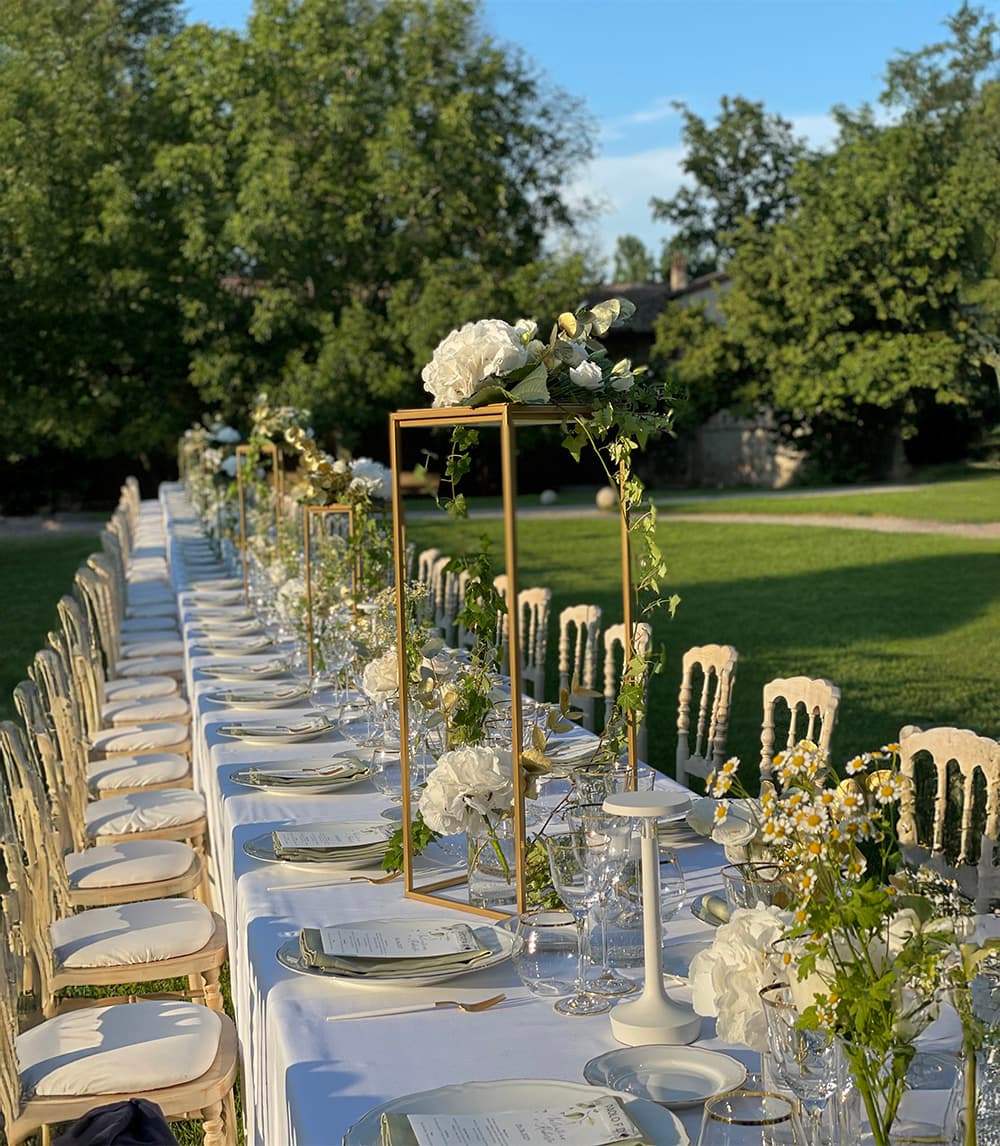 Ricevimento ambientazione esterna