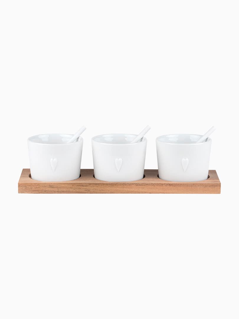 Set 3 Appetizer in Porcellana