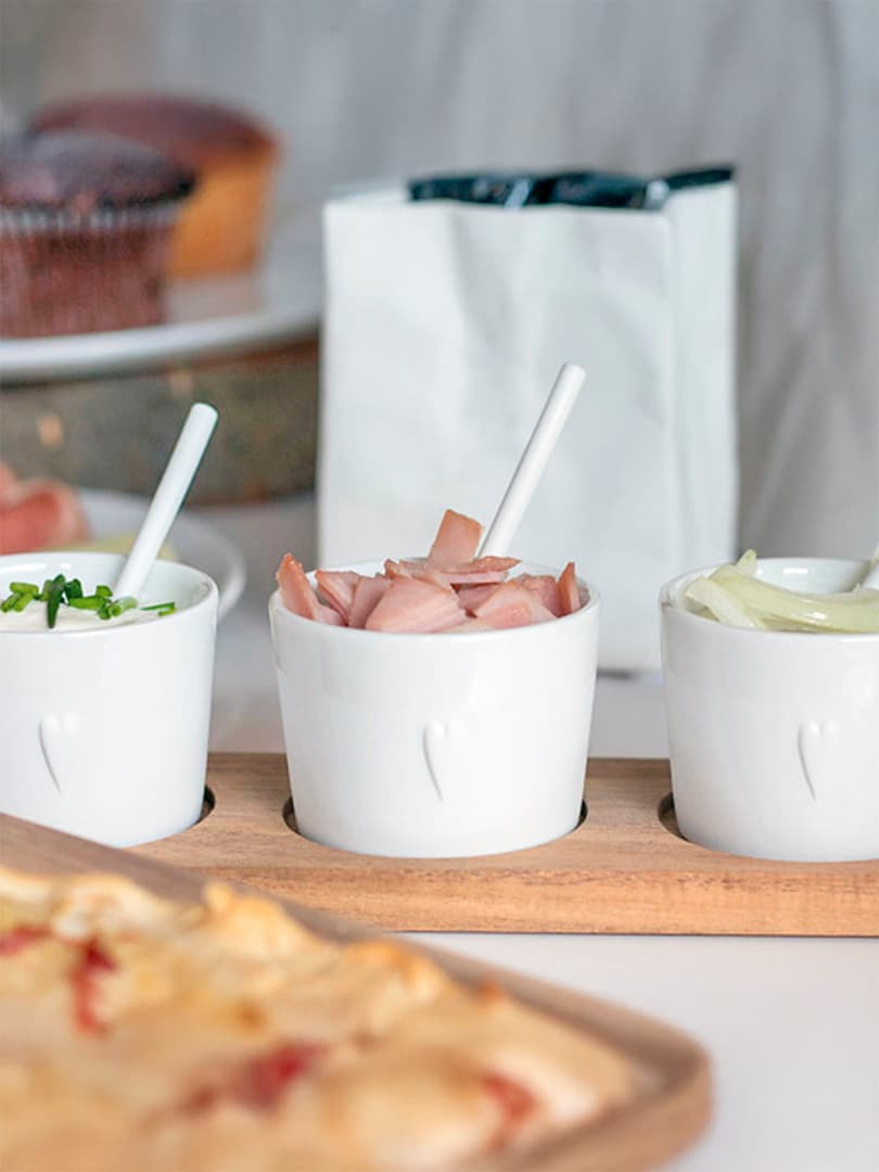 Set 3 Appetizer in Porcellana