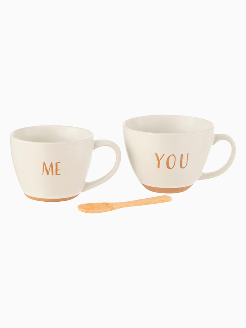 Set di 2 Tazze in Ceramica