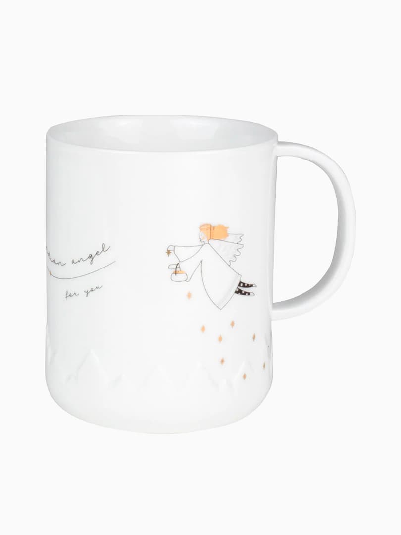 Tazza in Porcellana con Dettagli Oro