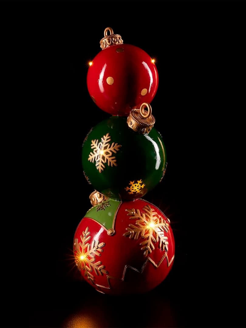 Topiary con Palline e Led