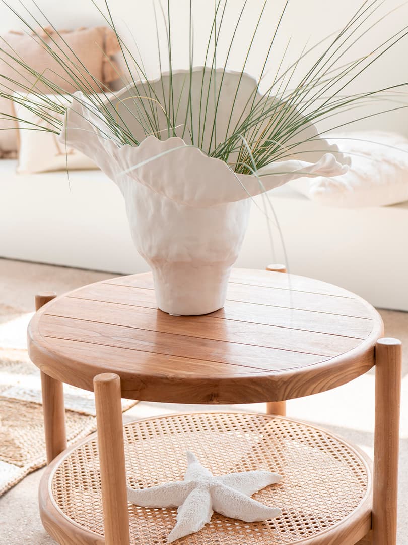 Vaso Corolla in Ceramica, alt. 39 cm