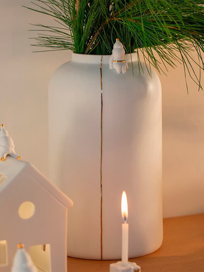 Vaso Fiori d’Inverno in Porcellana