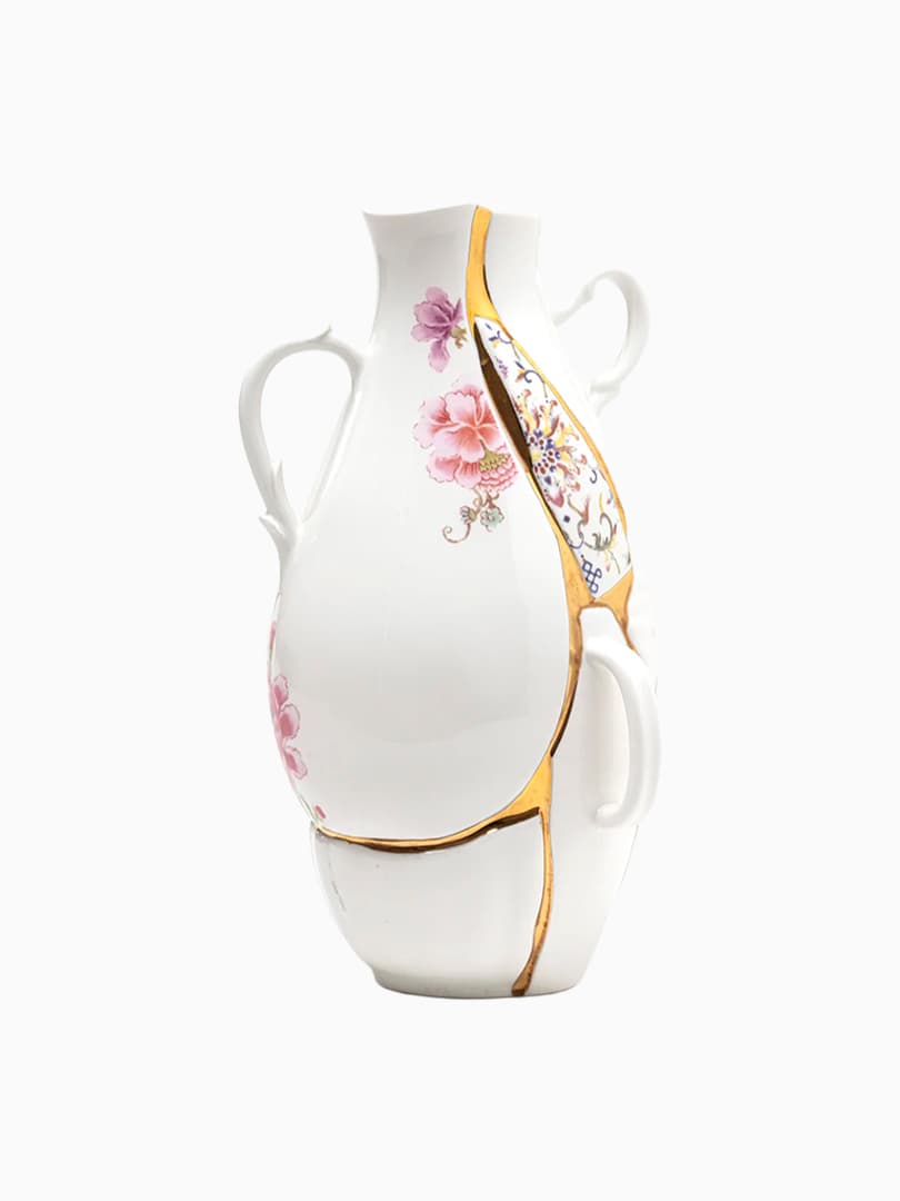 Vaso in Porcellana Kintsugi