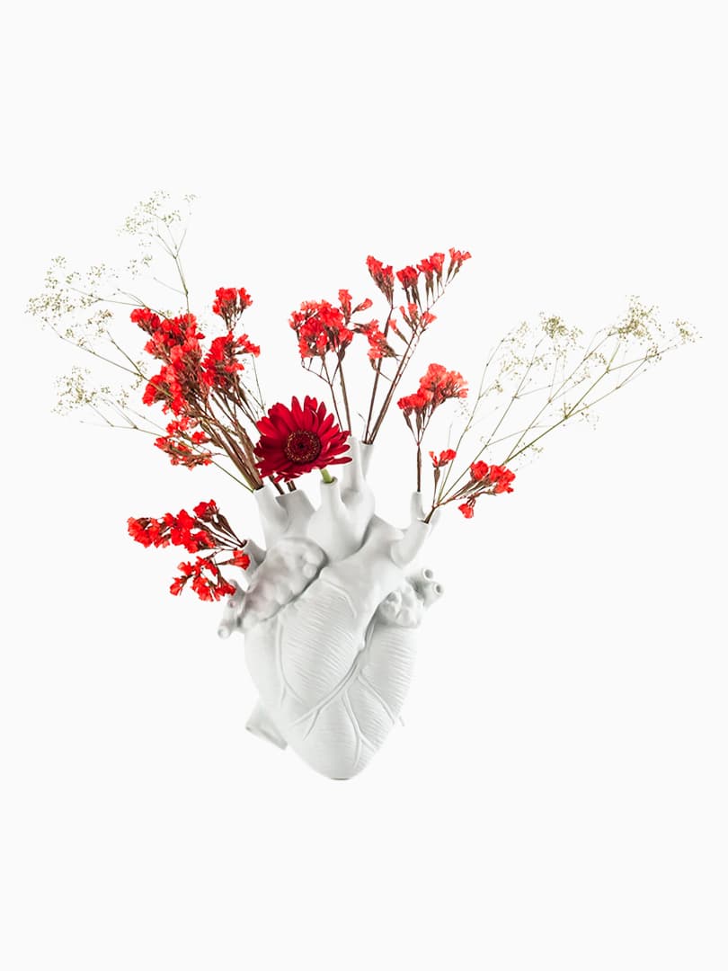 Vaso in Porcellana Love in Bloom