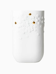 Vaso in Porcellana Punti Oro