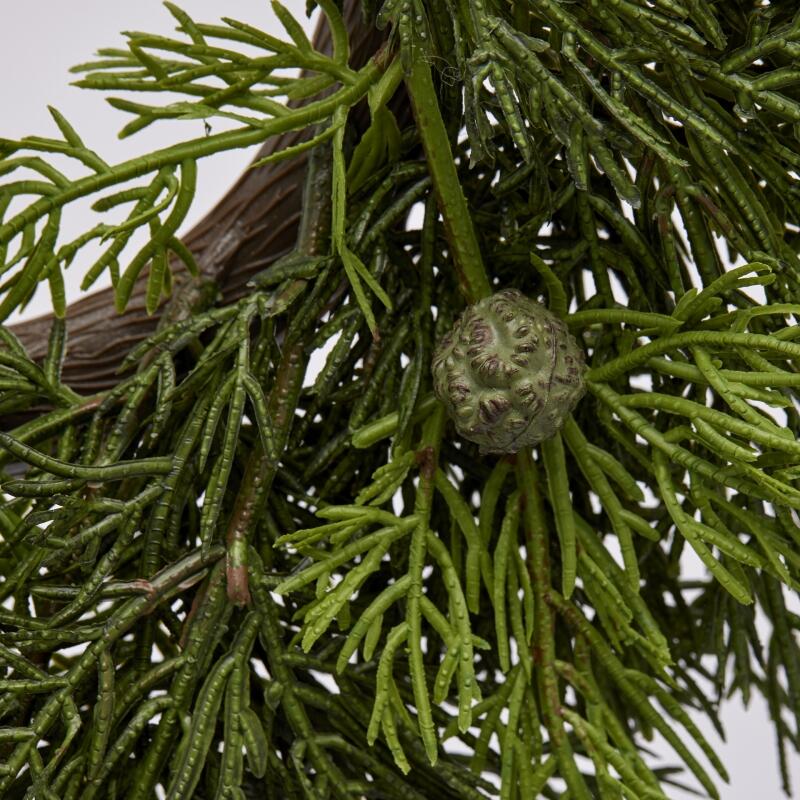 Corona di Thuja con bacche
