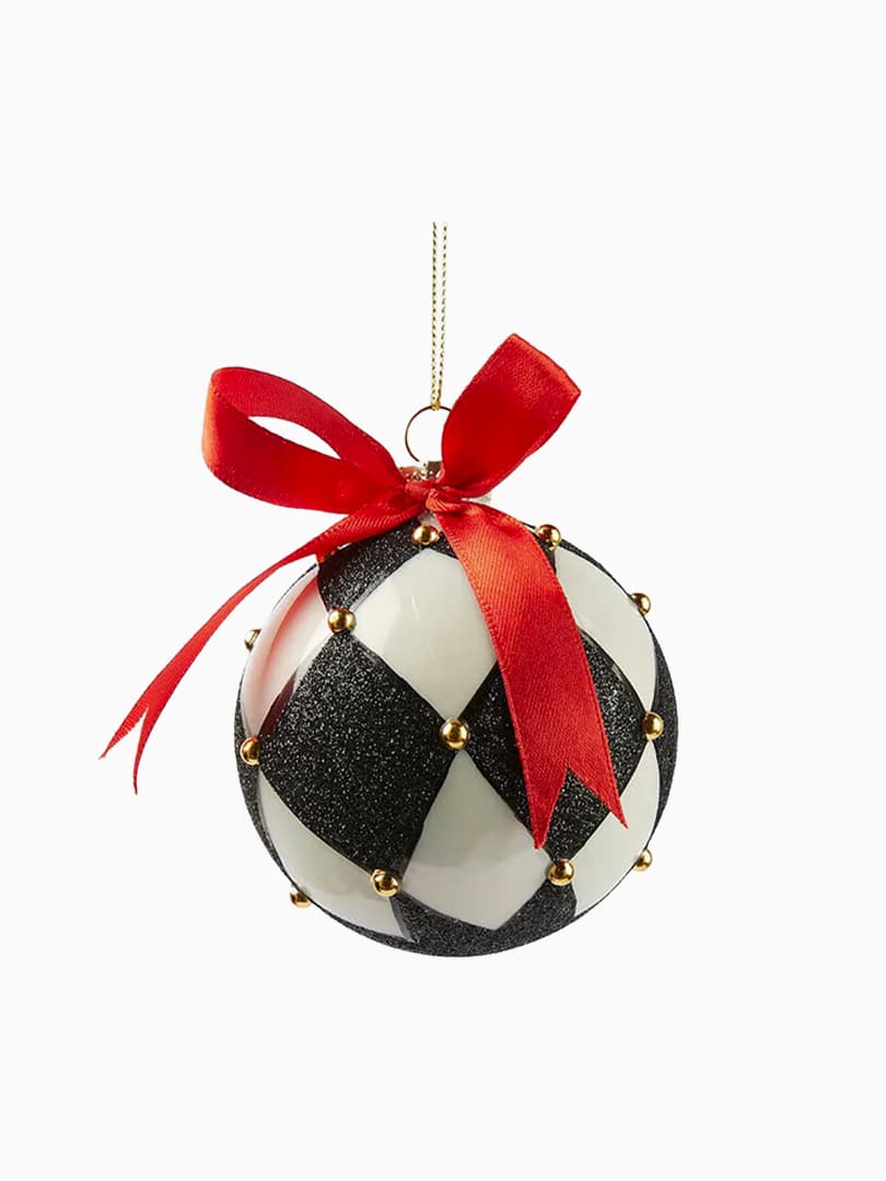 Addobbo Pallina Scacchi