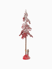 Albero di Natale Decorativo Bacche Rosse