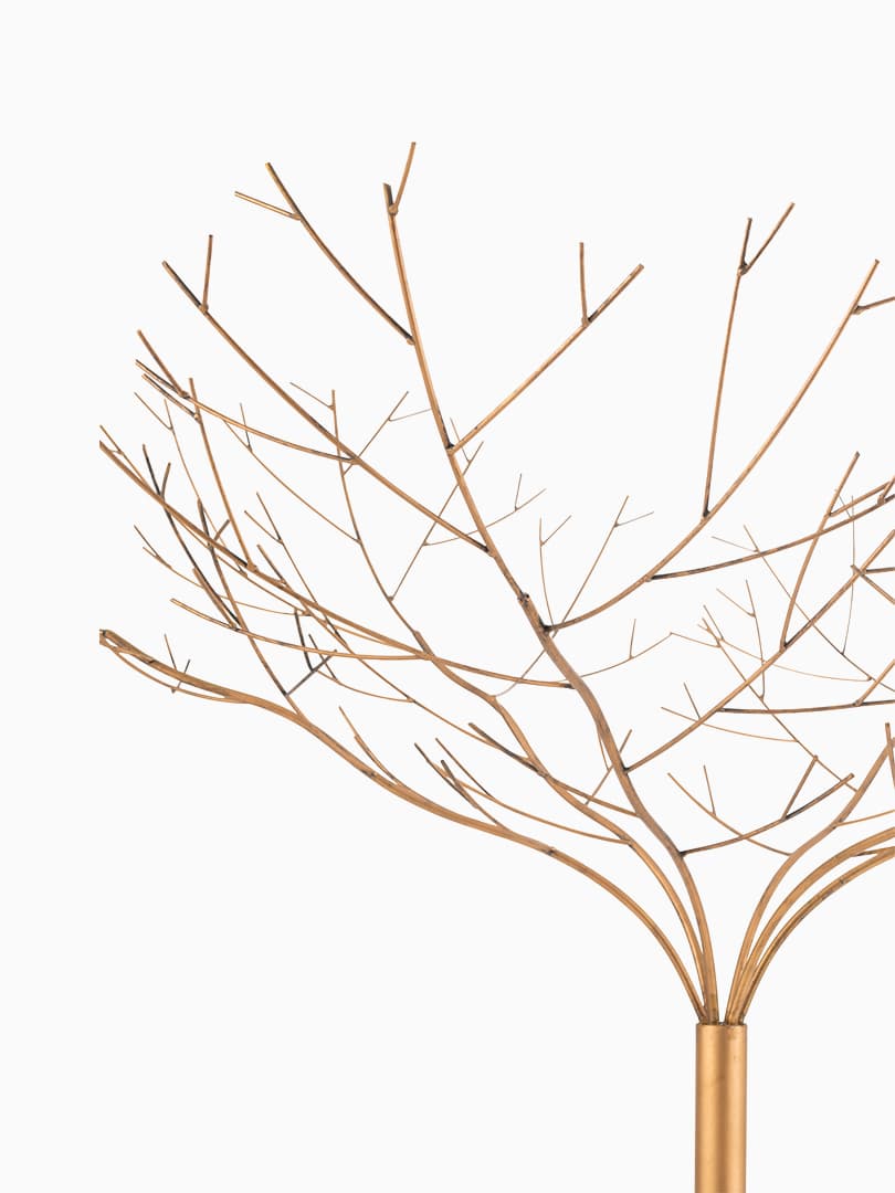 Albero in Metallo e Oro
