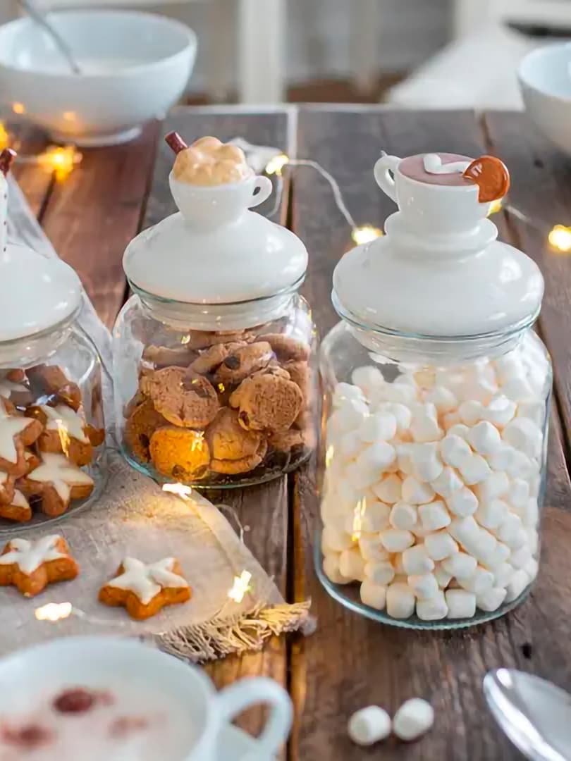 Barattolo con Cioccolata Calda