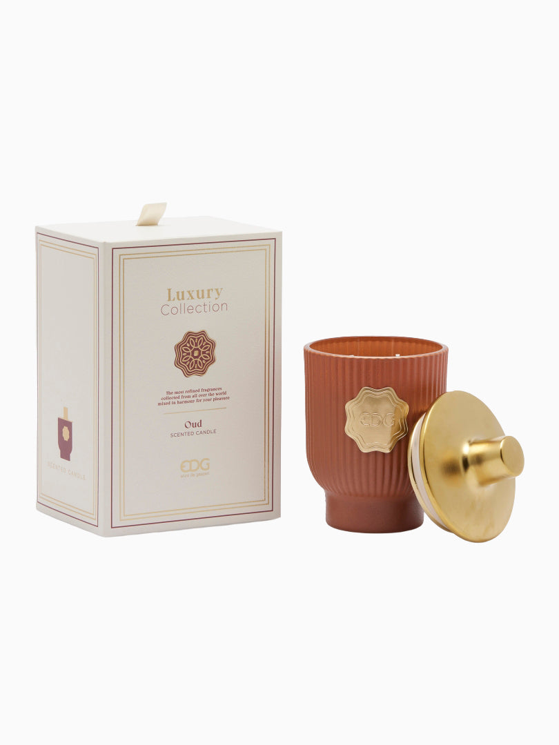 Candela Luxury con Profumo Oud 420 gr