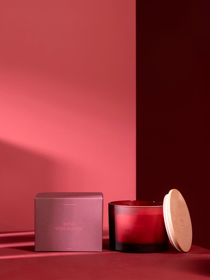 Candela profumata Rose Séduisante