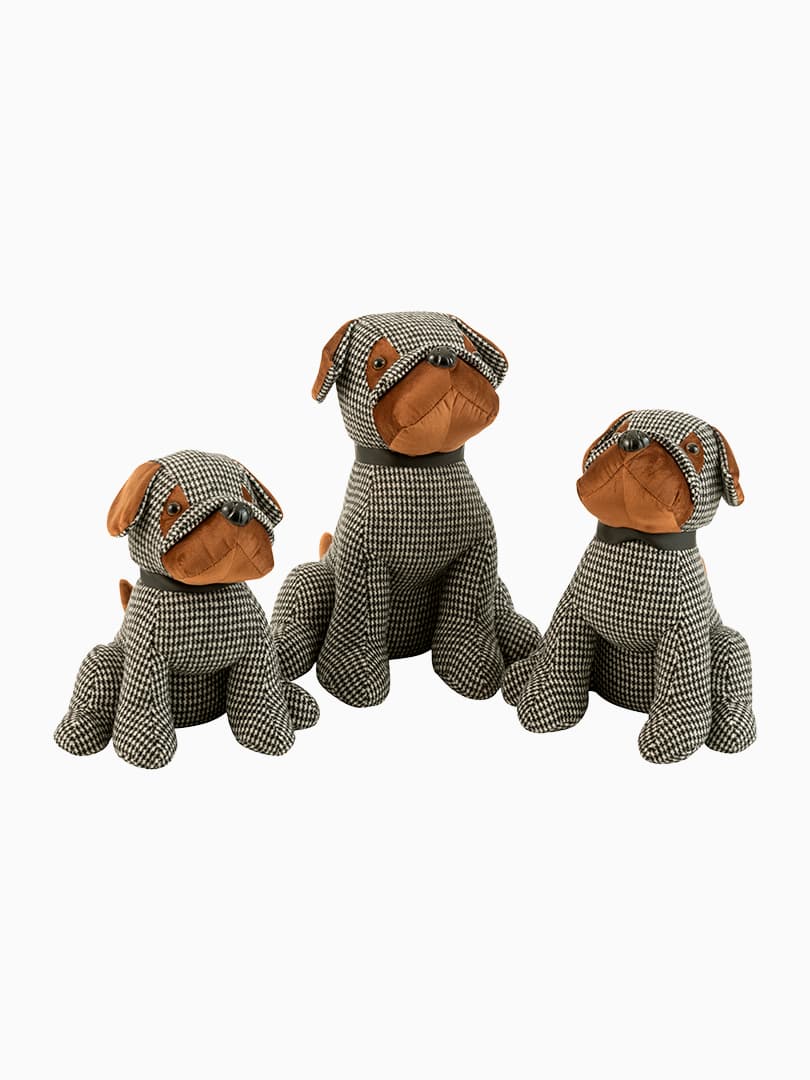 Cane Fermaporta in Tessuto