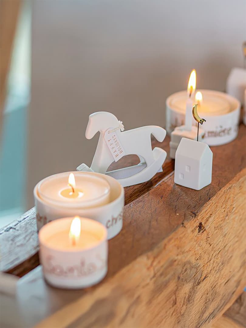 Cavalluccio a Dondolo in Porcellana