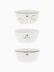 Set 3 Ciotoline Cuori