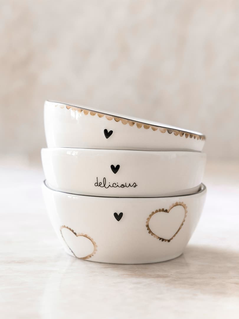 Set 3 Ciotoline Cuori