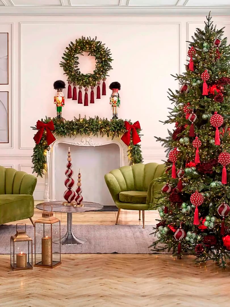 Corona Luxury con 100 Luci LED