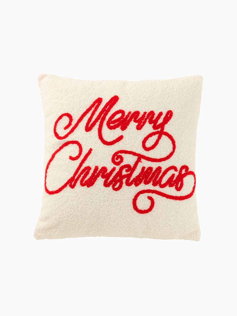 Cuscino Bouclé  Merry Christmas