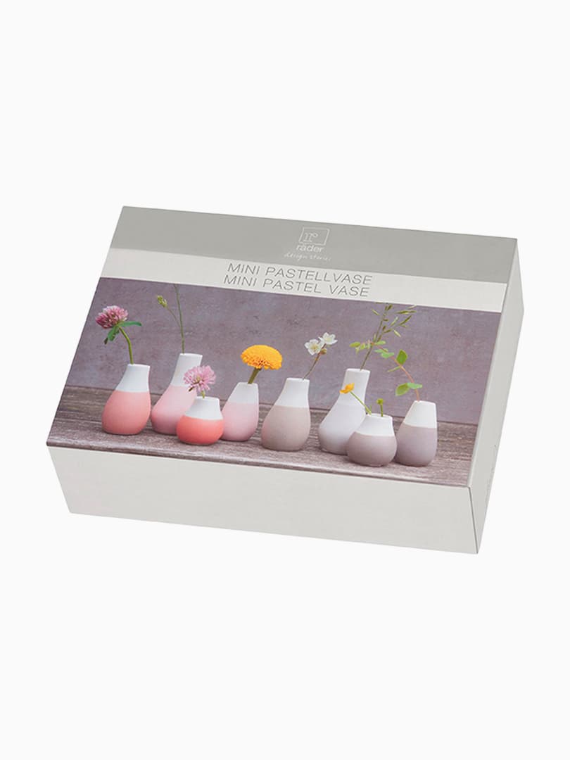 Mini Vasetti in Gres Set da 4 pz