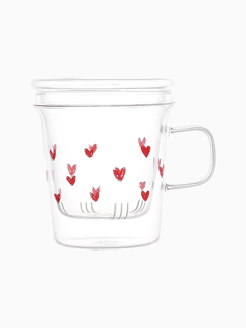 Mug in Vetro con Infusore