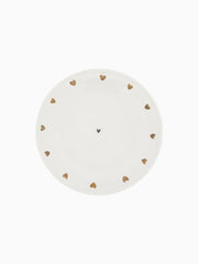 Piattino in Ceramica con Cuori